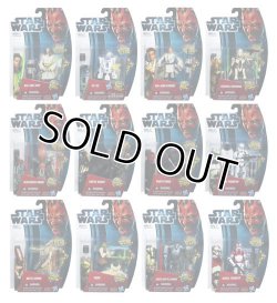 画像1: 2012 Star Wars Movie Heroes Carded Wave 1 [Set of 12] C-8.5/9