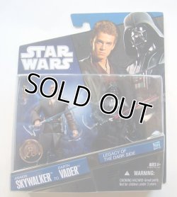 画像1: 2010 TRU Exclusive Legacy Collection Legacy of the Dark Side Anakin Skywalker to Darth Vader C-8.5/9