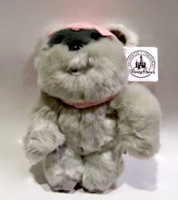 画像1: 2013 Disney Theme Park Exclusive Plush Ewok (Kneesaa) with White Tag C-8.5/9