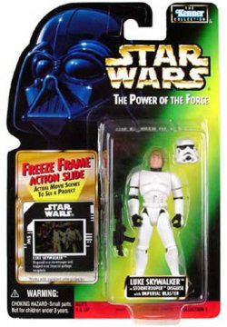 画像1: POTF2 Freeze Frame Luke Skywalker in Stormtrooper Disguise C-8.5/9