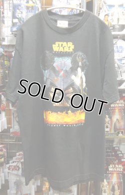 画像1: Star Wars Weekends 2005 Logo Darth Mickey T-Shirt Size L (USED)