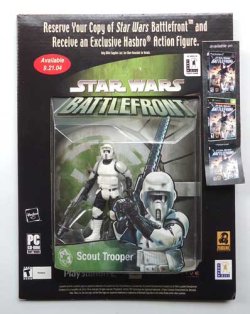画像1: Battlefront Scout Trooper Action Figure Exclusive Store Display C-8.5/9
