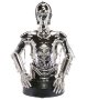 GENTLE GIANT 2005 C-3PO Chrome Edition Collectible Bust C-8.5/9