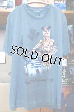 画像1: 2015 Disney Park Exclusive C-3PO & R2-D2 T-Shirt (New)