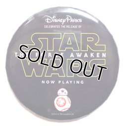 画像1: WDW 2015 Star Wars The Force Awakens Cast Member Exclusive Pin Badge Button C-8.5/9