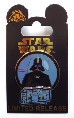 画像1: Disney Star Wars Darth Vader Revenge of the 5th 2016 Pins C-8.5/9