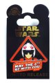 Disney Star Wars Luke May the 4th be with you 2016 Pins C-8.5/9
