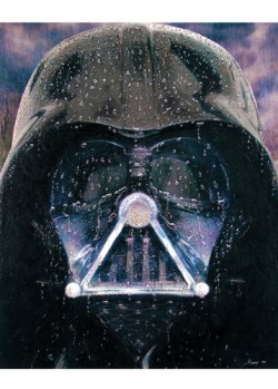 画像1: 2015 Star Wars Visions Exclusive Darth Vader Poster C-8.5/9