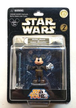 画像1: Disney Theme Park Exclusive Star Tours Series 2 Mickey Mouse as Anakin Skywalker C-7.5/8