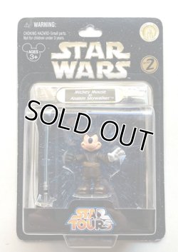 画像1: Disney Theme Park Exclusive Star Tours Series 2 Mickey Mouse as Anakin Skywalker C-7.5/8