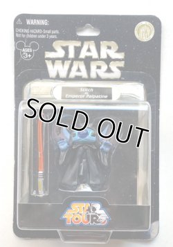 画像1: Disney Theme Park Exclusive Star Tours Stitch as Emperor Palpatine C-7.5/8