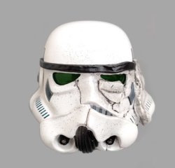 画像1: Hot Toys 1/6 Damaged Stormtrooper Helmet