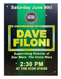 画像1: Disney Theme Park Exclusive 2010 Weekends Conversation with DAVE FILONI  Promotional panel (On Con.UT)