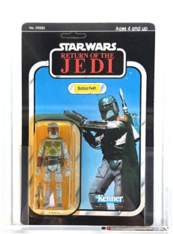 画像1: ROTJ 77 Back-A Boba Fett AFA 80Y #18560801 ARCHIVAL