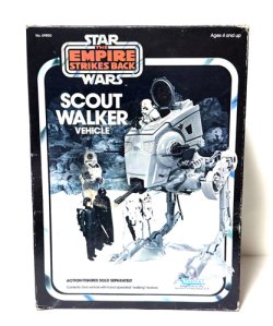 画像1: Vintage Kenner Vehicle Scout Walker [ESB Box] MIB C-8/8.5 (decals unapplied)