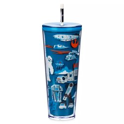 画像1: 2024 Star Wars Hoth Starbucks Tumbler with Straw C-8.5/9