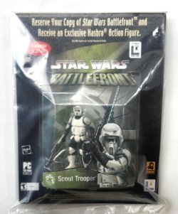 画像1: Battlefront Scout Trooper Action Figure Exclusive Store Display C-8.5/9