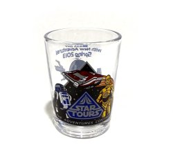 画像1: 2013 Tokyo Disneyland Star Tours Exclusive Shot Glass C-8.5/9