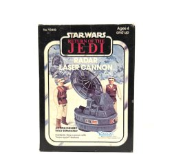 画像1: Vintage Kenner Rader Laser Cannon [ROTJ Box] SEALED BOX C-8/8.5
