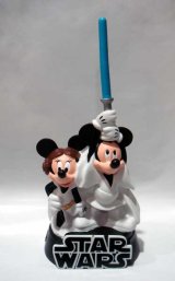 画像: Star Tours Mickey & Minnie as Lule Skywalker & Princess Leia Bank C-8.5/9