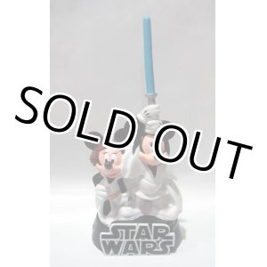画像: Star Tours Mickey & Minnie as Lule Skywalker & Princess Leia Bank C-8.5/9