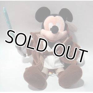 画像: 2008 Disney Theme Park Exclusive Plush 10"Jedi Mickey with Tag C-8.5/9　