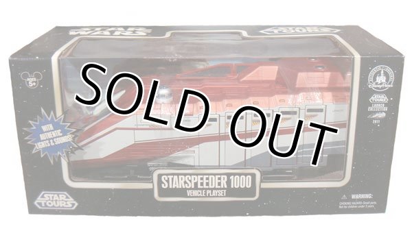 画像1: 2011 Star Tours Starspeeders 1000 Vehicle Playset C-8/8.5