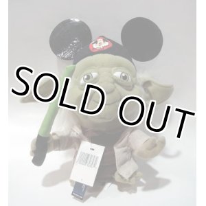 画像: 2012 Disney Theme Park Exclusive Plush 7"Yoda Mickey Mouse Ears with Tag C-8.5/9