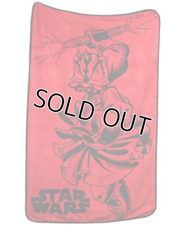 画像1: Weekends 2012 Donald Duck as Darth Maul Blanket (New)