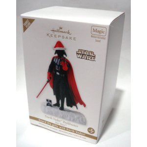 画像: 2012 Hallmark Darth Vader Peekbuster Magic Ornament C-8.5/9