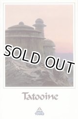 画像: 1986 Vintage Disney Theme Park Exclusive Star Tours Poster 『Tatooine』 C-8.5/9