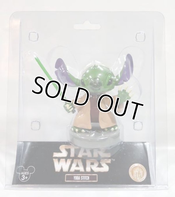 画像1: Disney Star Wars Bobble Head Yoda Stitch C-8.5/9