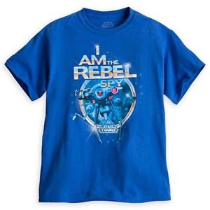 画像: Disney Theme Park Exclusive Star Tours I AM THE REBEL SPY T-Shirt (New)
