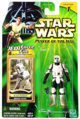 画像: POTJ Carded Scout Trooper (Battle Damaged version) C-8/8.5