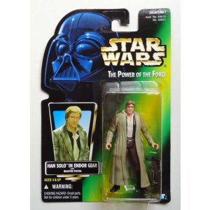 画像: Green Carded Han Solo in Endor Gear (Brown Pants) C-8/8.5