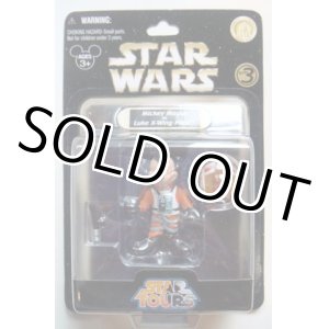 画像: Disney Theme Park Exclusive Star Tours Series 3 Mickey Mouse as Luke X-Wing Pilot C-8.5/9