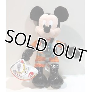 画像: 2014 Disney Theme Park Exclusive Plush 10"Mickey X-Wing Pilot with Tag C-8.5/9　