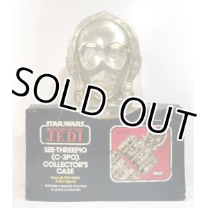 画像: Vintage Kenner ROTJ C-3PO Action Figure Collectors Case C-7.5/8