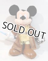画像: 2015 Disney Theme Park Exclusive Plush 13" Jedi Mickey Lights Up Saber with Tag