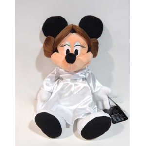 画像: 2015 Disney Theme Park Exclusive Plush 13" Minnie as Princess Leia with Tag