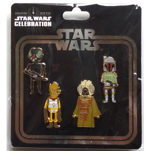 画像: 2015 Celebration Anaheim Excusive ESB Pin Set C-8.5/9