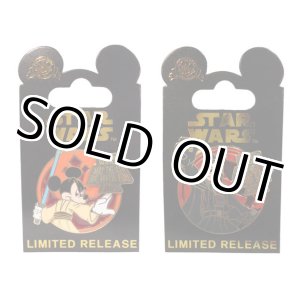 画像: Disney Star Wars Mickey May 4th Be With You & Goofy Revenge of 5th 2015 Pins (SET of 2) C-8.5/9