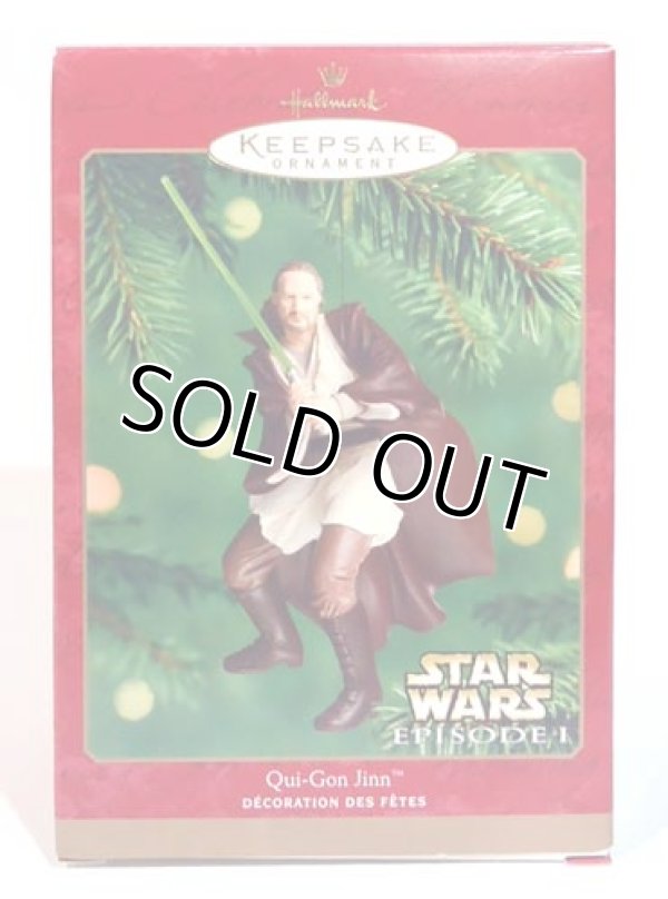 画像1: 2000 Hallmark Star Wars Qui-Gon Jinn C-8.5/9