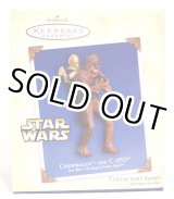 画像: 2004 Hallmark Star Wars Chewbacca and C-3PO C-8.5/9