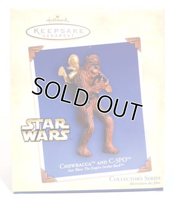 画像1: 2004 Hallmark Star Wars Chewbacca and C-3PO C-8.5/9