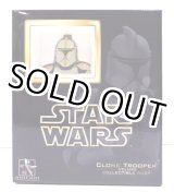 画像: GENTLE GIANT 2003 AOTC Clone Trooper (Yellow) Deluxe Mini Bust C-8.5/9