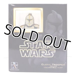 画像: GENTLE GIANT 2003 AOTC Clone Trooper (Yellow) Deluxe Mini Bust C-8.5/9