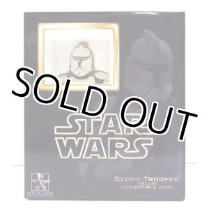 画像: GENTLE GIANT 2003 AOTC Clone Trooper (White) Deluxe Mini Bust C-8.5/9