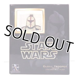 画像: GENTLE GIANT 2003 AOTC Clone Trooper (Red) Deluxe Mini Bust C-8.5/9