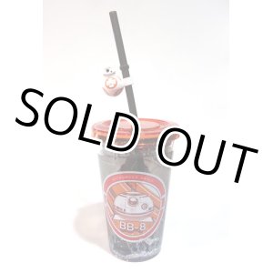画像: 2015 Disney Theme Park Exclusive BB-8 Tumbler with Straw C-8.5/9